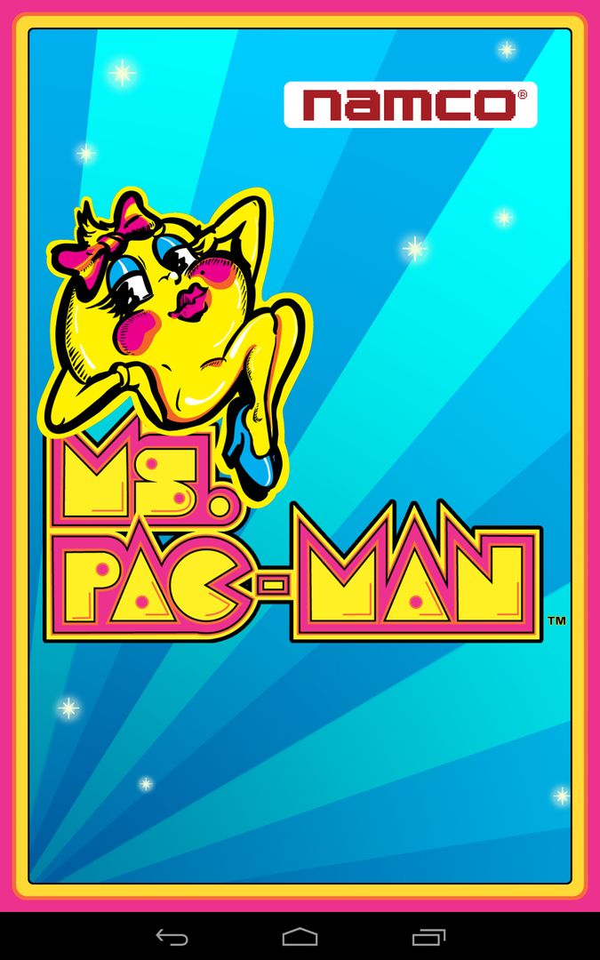 Ms. PAC-MAN by Namco screenshot game