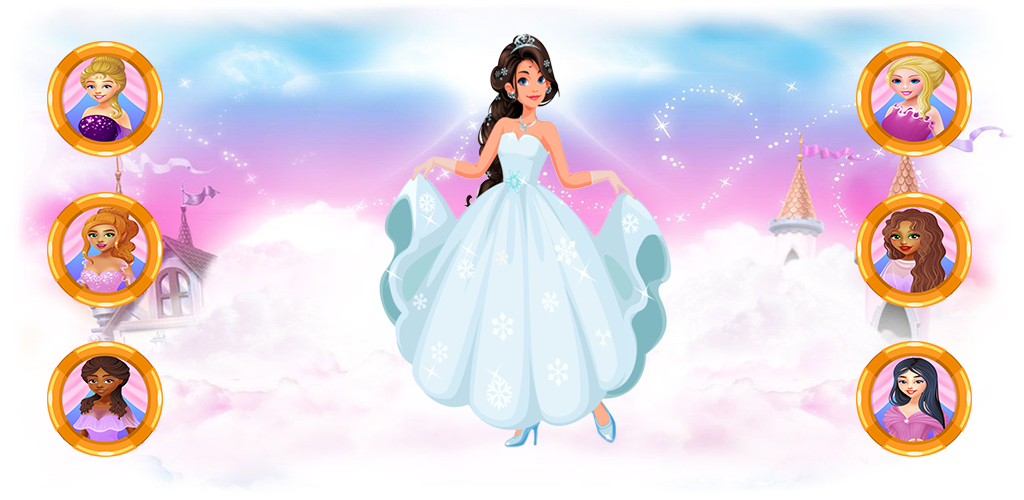 Banner of Dress Up Princess : Mädchen-Ankleidespiel 2.0
