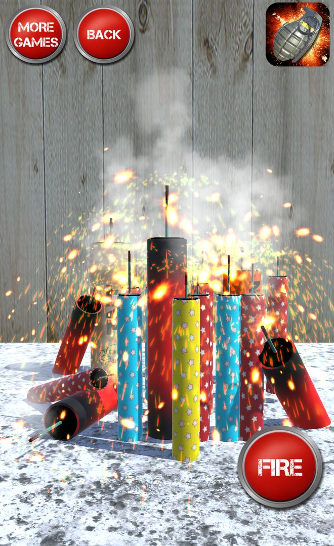 Simulador de Petardos Bombas y Explosiones 게임 스크린 샷