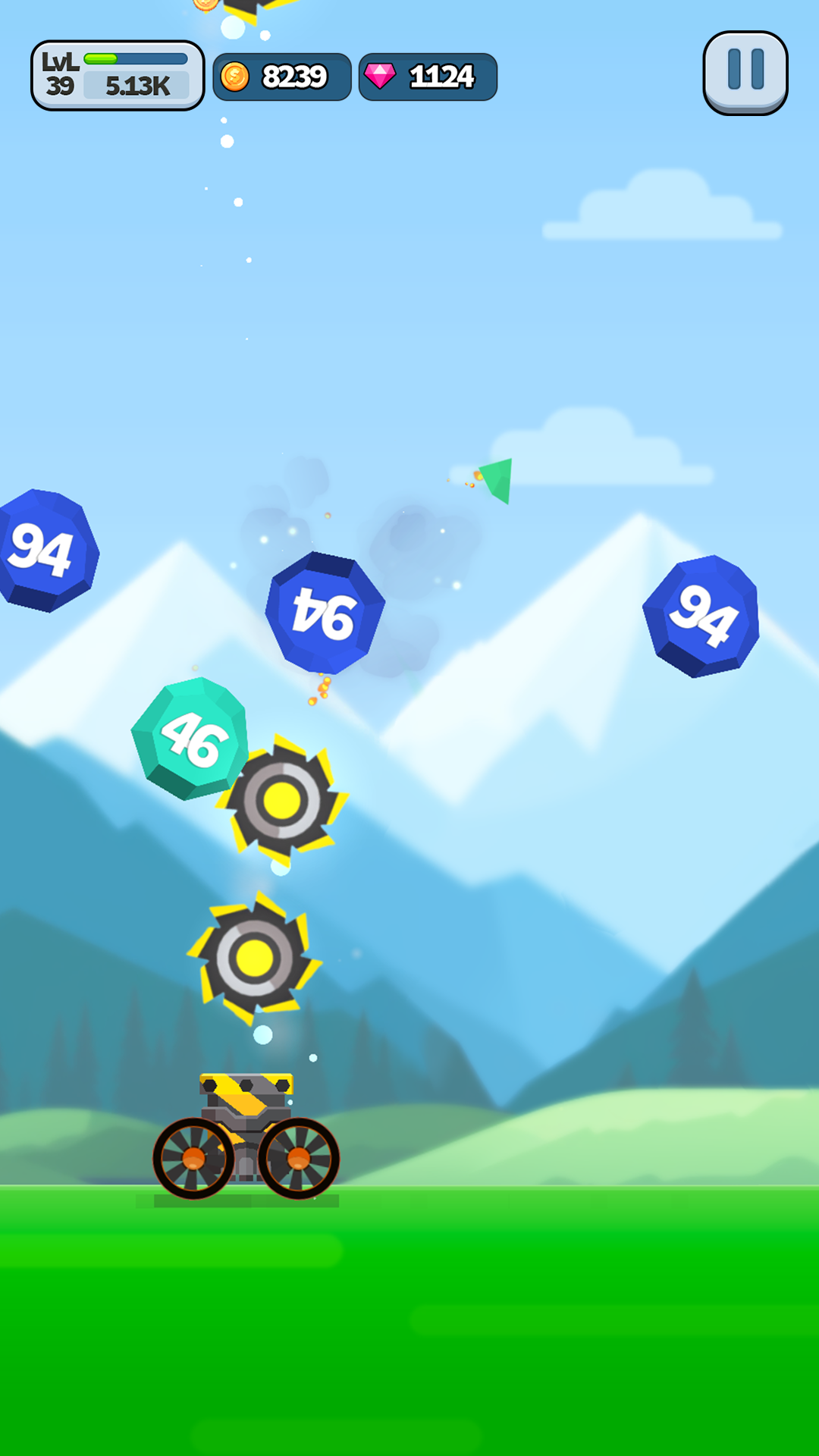 Ball Blast Cannon blitz mania Game Screenshot