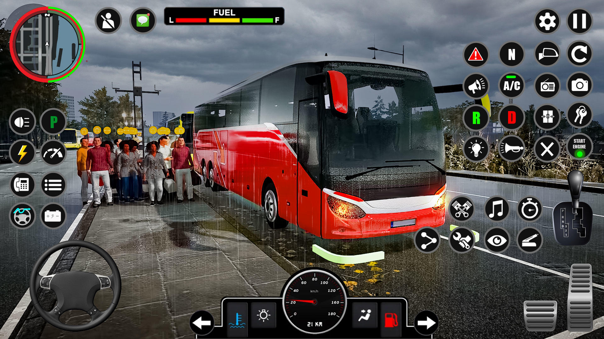 Screenshot of US City Bus Simulator Bus Game