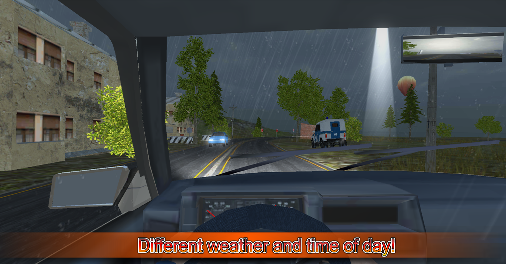 Скриншот игры Driving simulator VAZ 2108 SE
