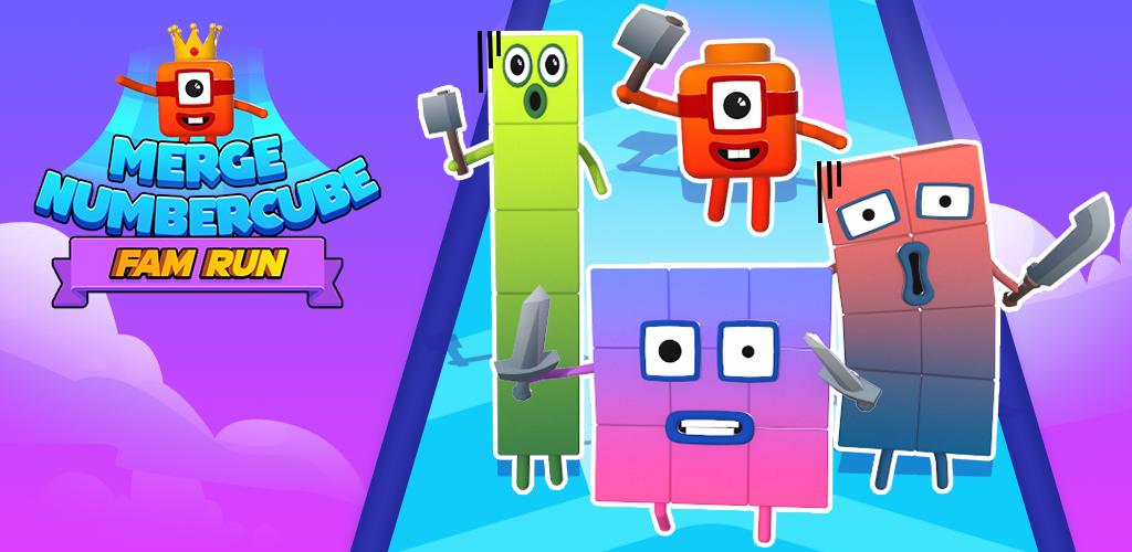 Banner of Merge Number Cube: 3D Run Game 1.0.30
