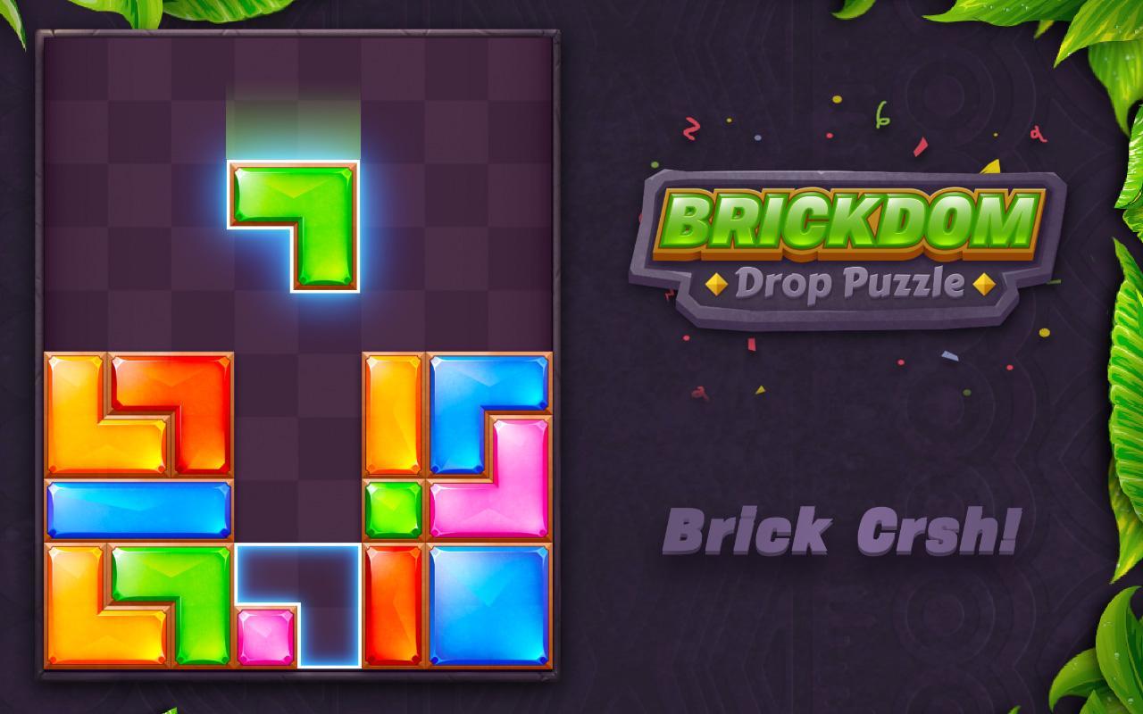 Brickdom - Drop Puzzle Game Screenshot