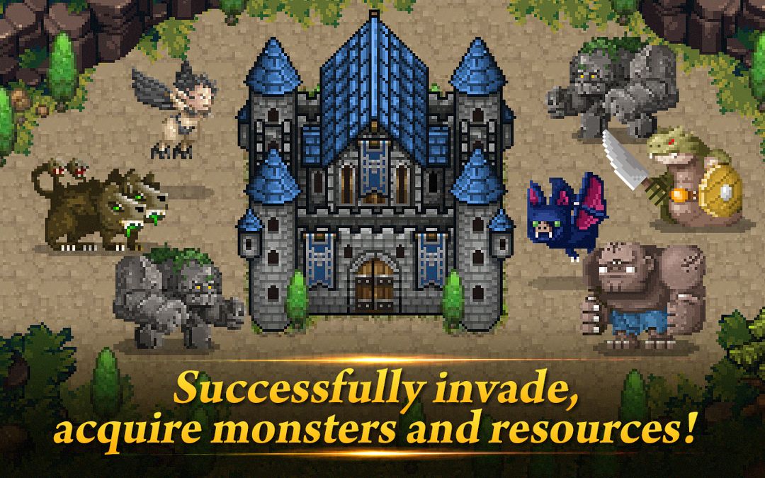 Monster gate - Summon by tap screenshot game