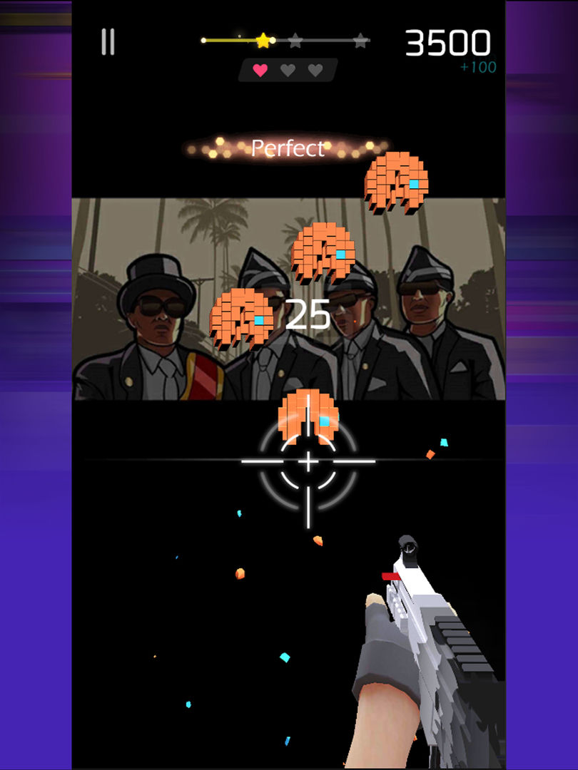 Screenshot of Beat Shooter