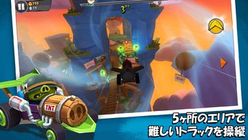 Angry Birds Go! ゲームのスクリーンショット