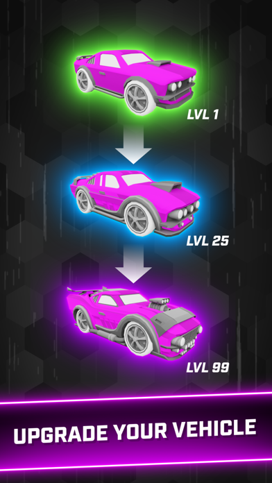 Cuplikan Layar Game Rider Worlds - Neon Bike Races