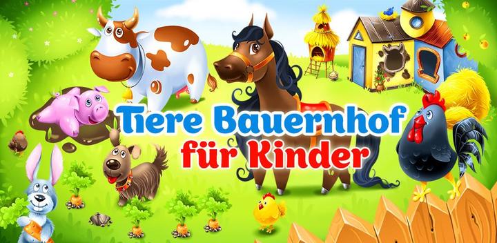 Banner of Tierfarm für Kinder Spiele 3 4 6.8.10