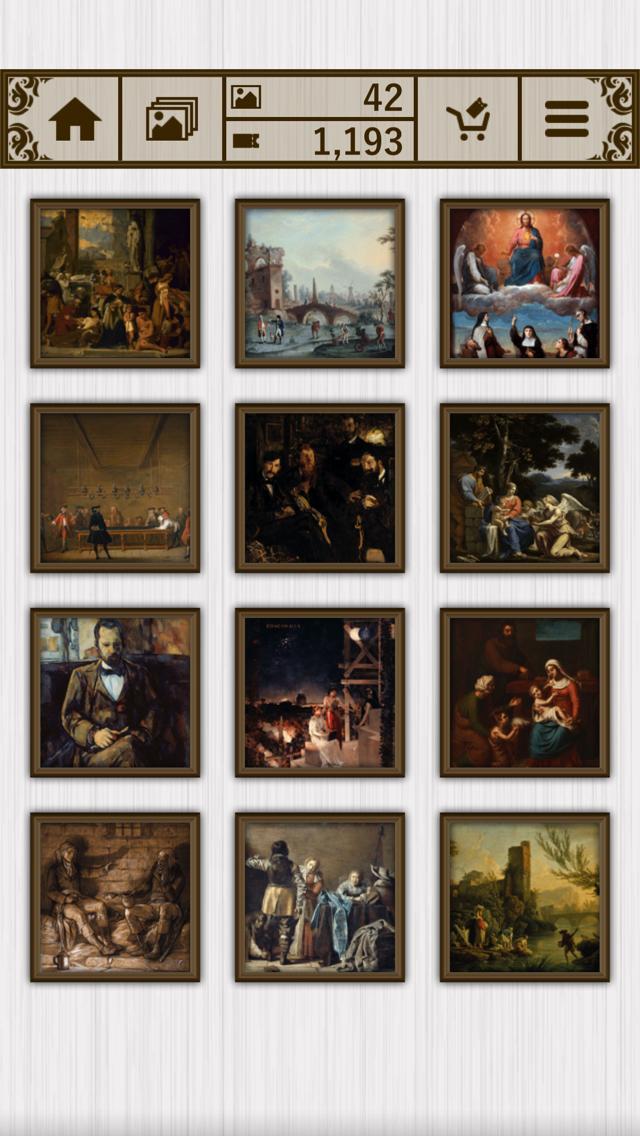 Screenshot of Slide Puzzle Museum