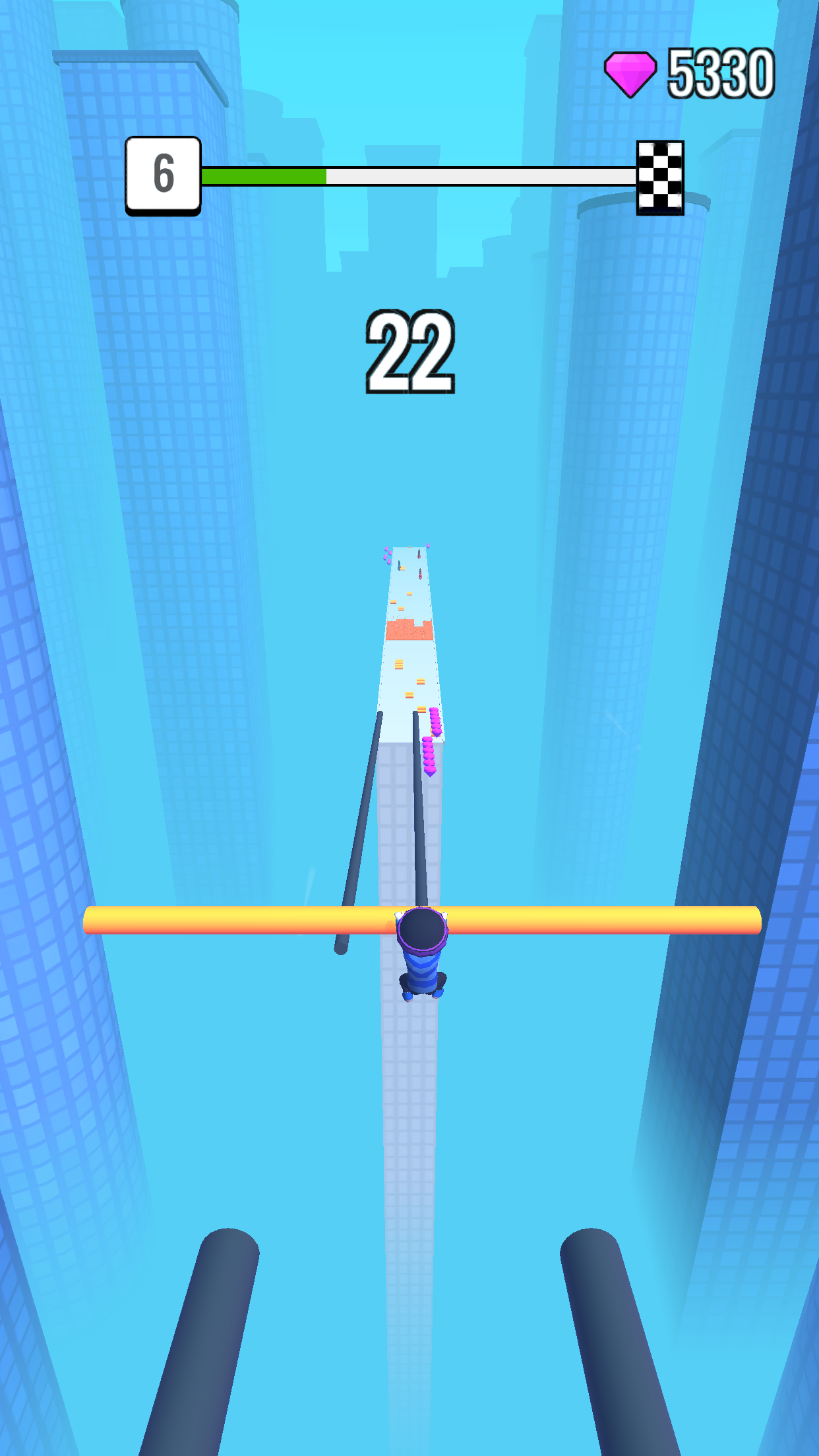 Roof Rails Game Screenshot