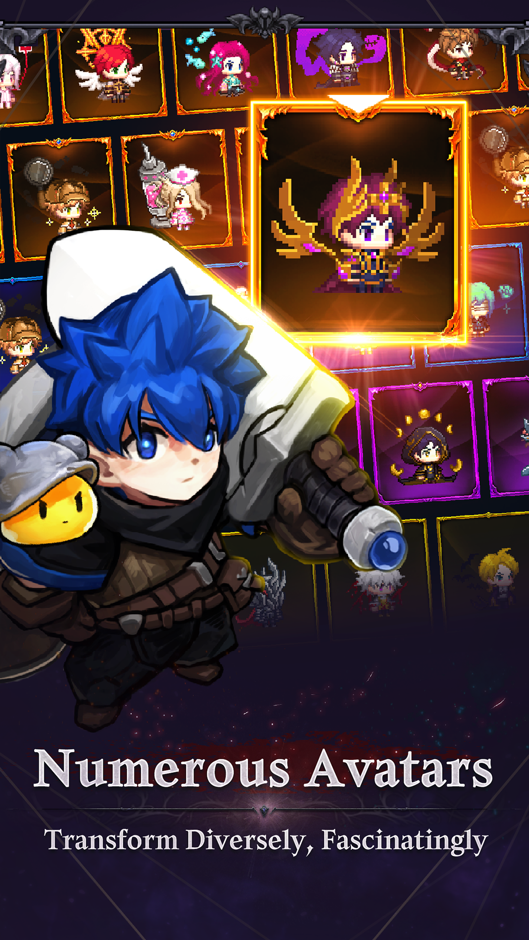 Infinite Hero ภาพหน้าจอเกม