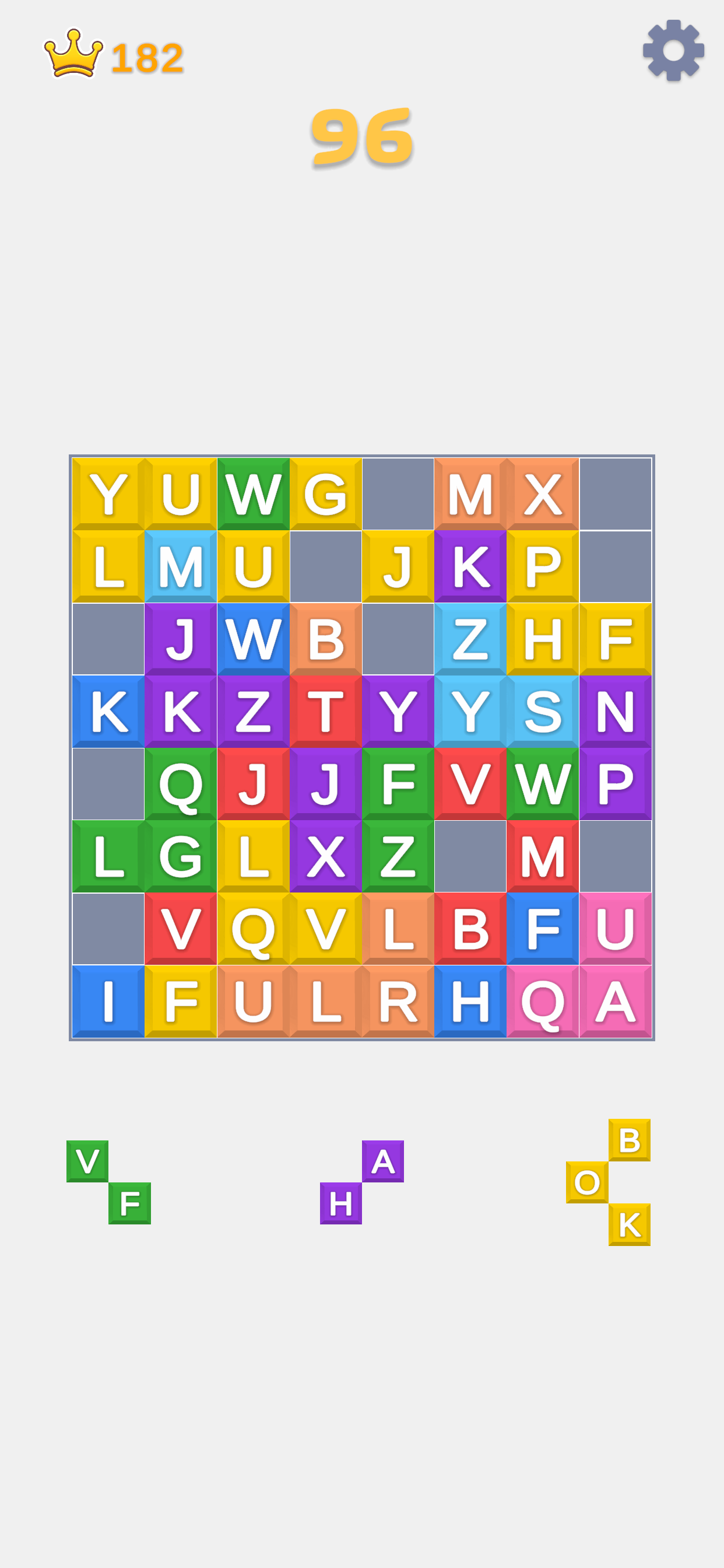 Word Blast 게임 스크린샷