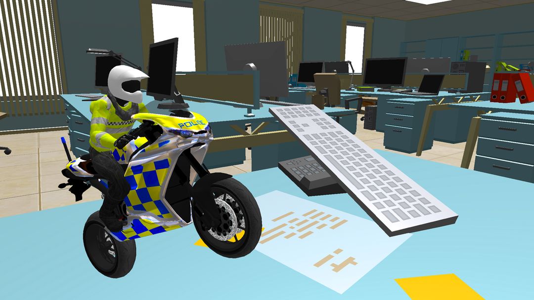 Screenshot of Office Bike Driving Simulator