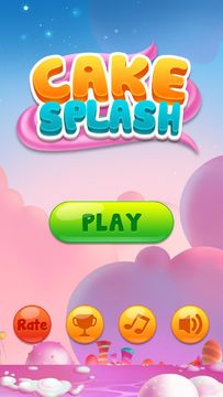 Cake Splash Game Screenshot
