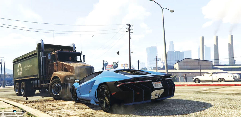 Car Crash Simulation 3D Games screenshot