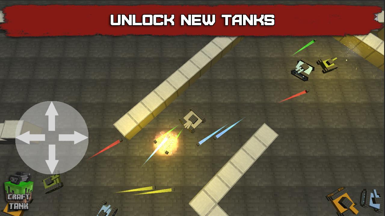 Craft Tank Game Screenshot