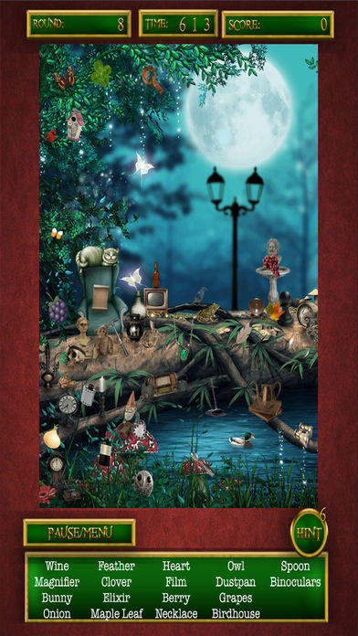 Скриншот игры Hidden Objects: Lost Forest Puzzle Adventure