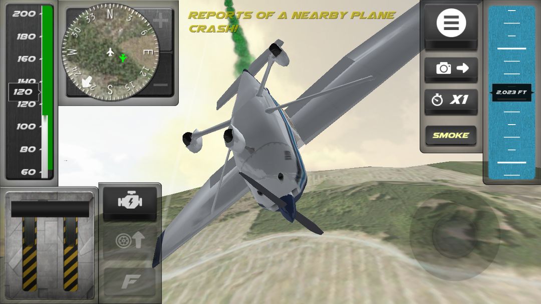 Airplane Emergency Landing screenshot game