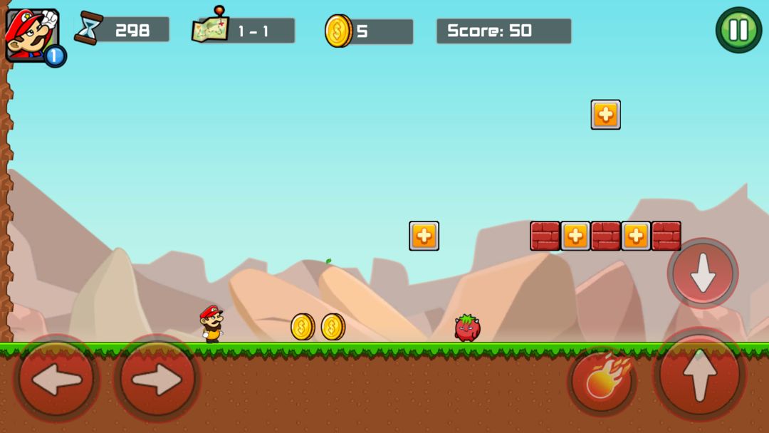 Super Hero Adventure - Pumpy's World screenshot game