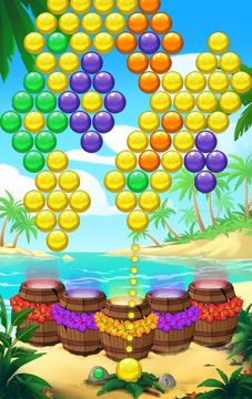 Скриншот игры Bubble Beach Buster