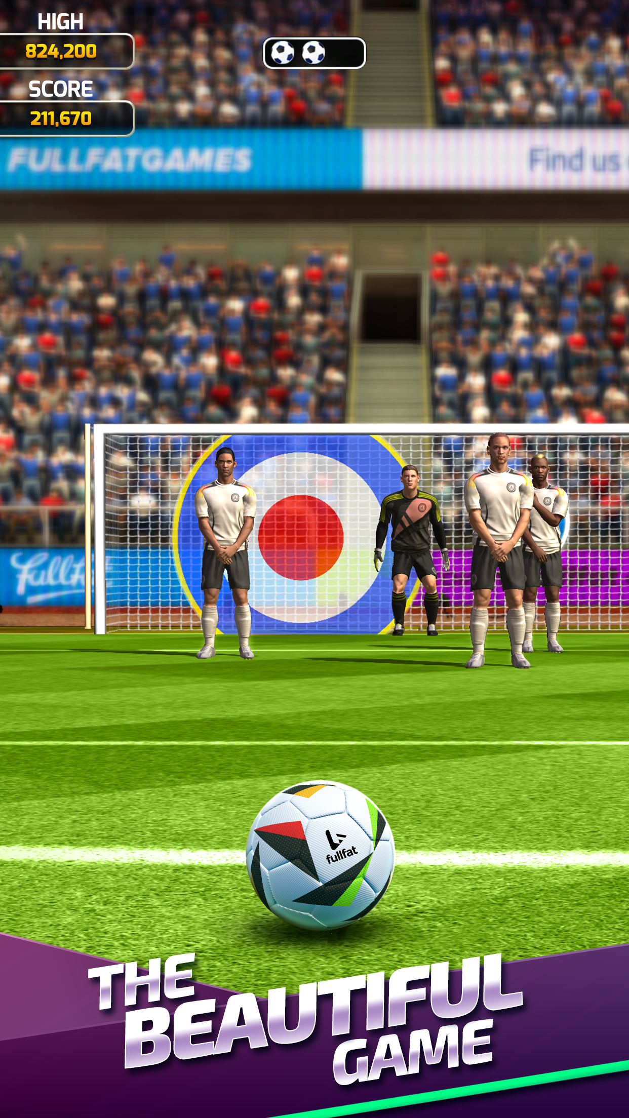 Flick Soccer 25 Game Screenshot