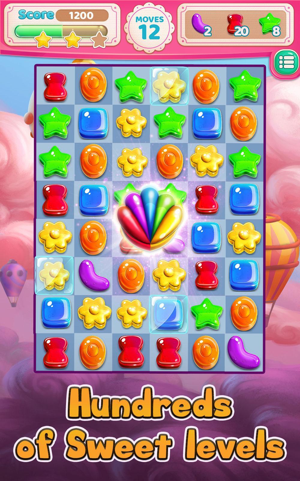 Cuplikan Layar Game Crazy Sweet Match 3