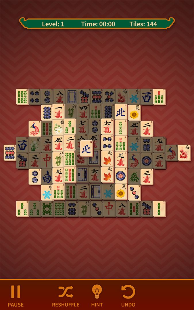 Mahjong Solitaire Classic遊戲截圖