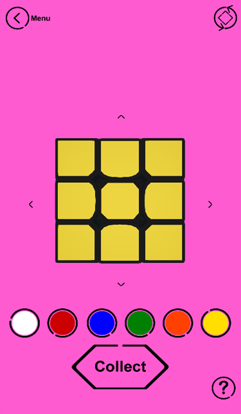 Скриншот игры Rubik's Cube Solver 3x3