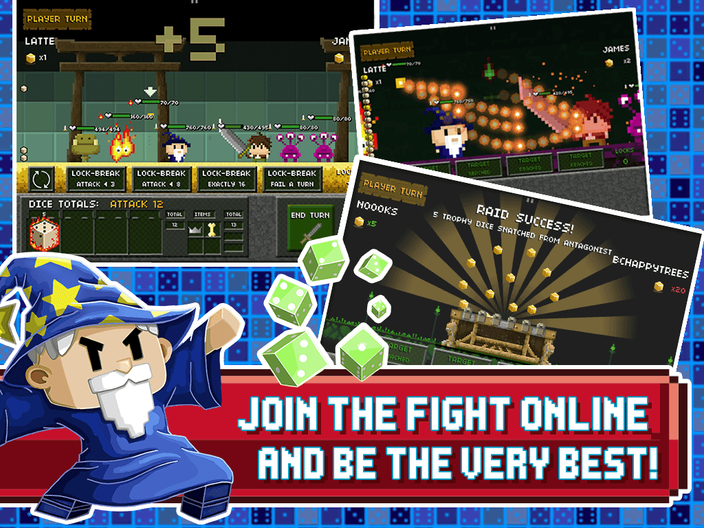 Tiny Dice Dungeon ภาพหน้าจอเกม