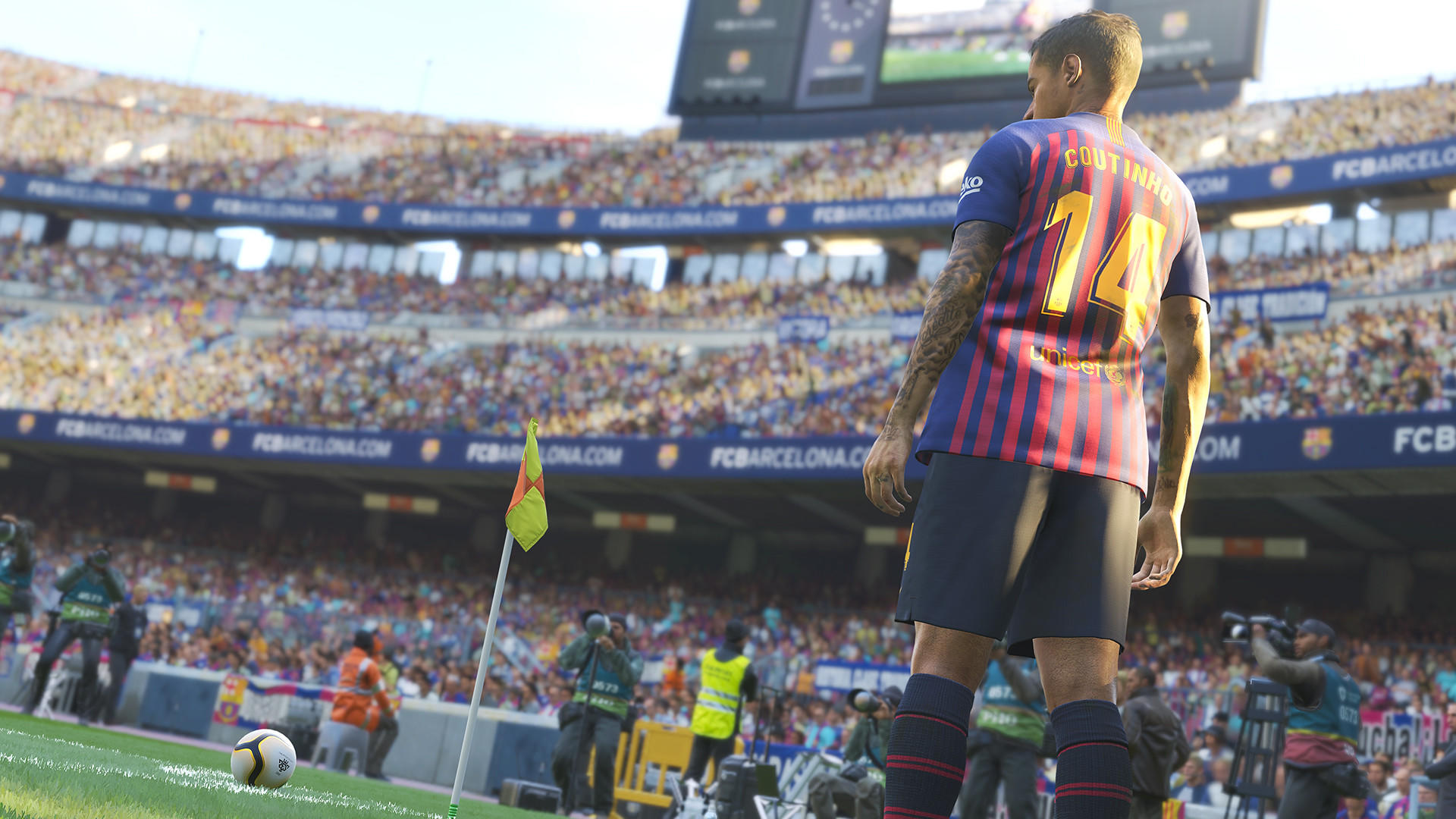 PRO EVOLUTION SOCCER 2019 Game Screenshot