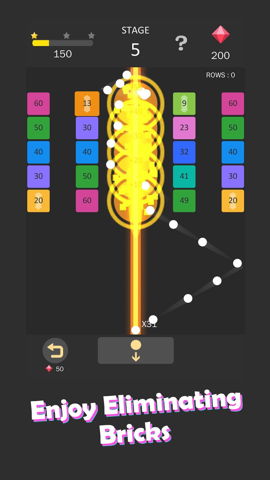 Balls Bounce Bricks！Just Shoot 遊戲截圖