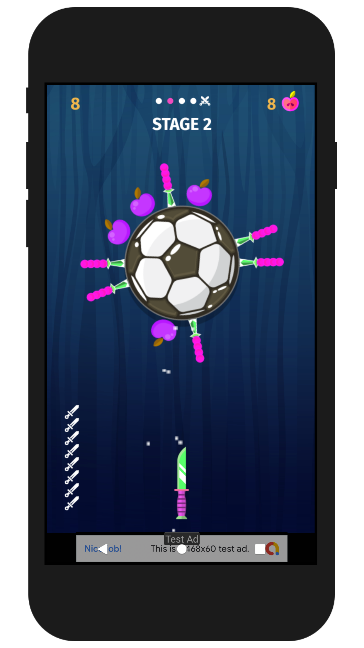 Knife Throw Game android iOSTapTap