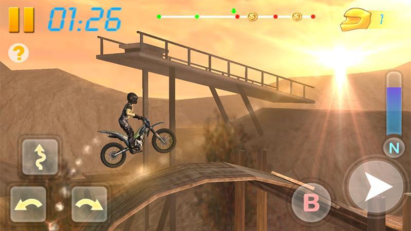 Screenshot of Bike Racing 3D