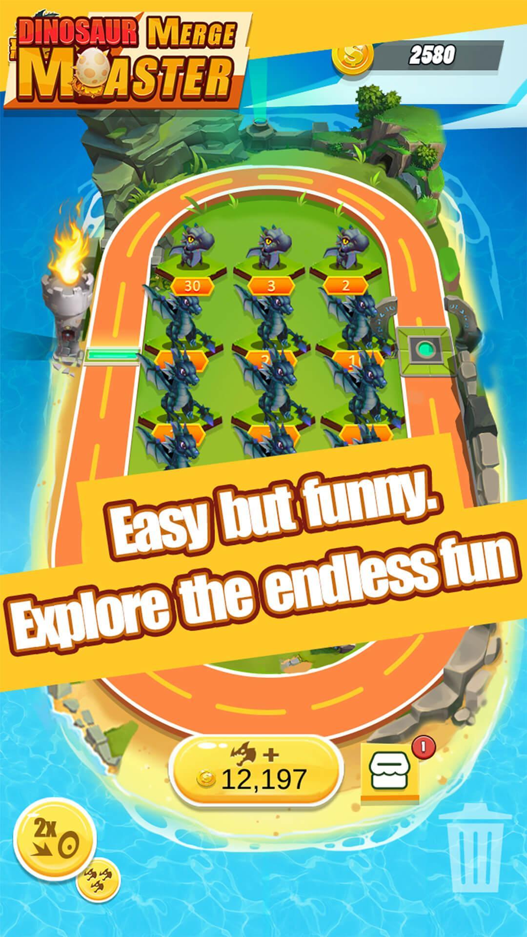 Screenshot of Dinosaur Merge Master