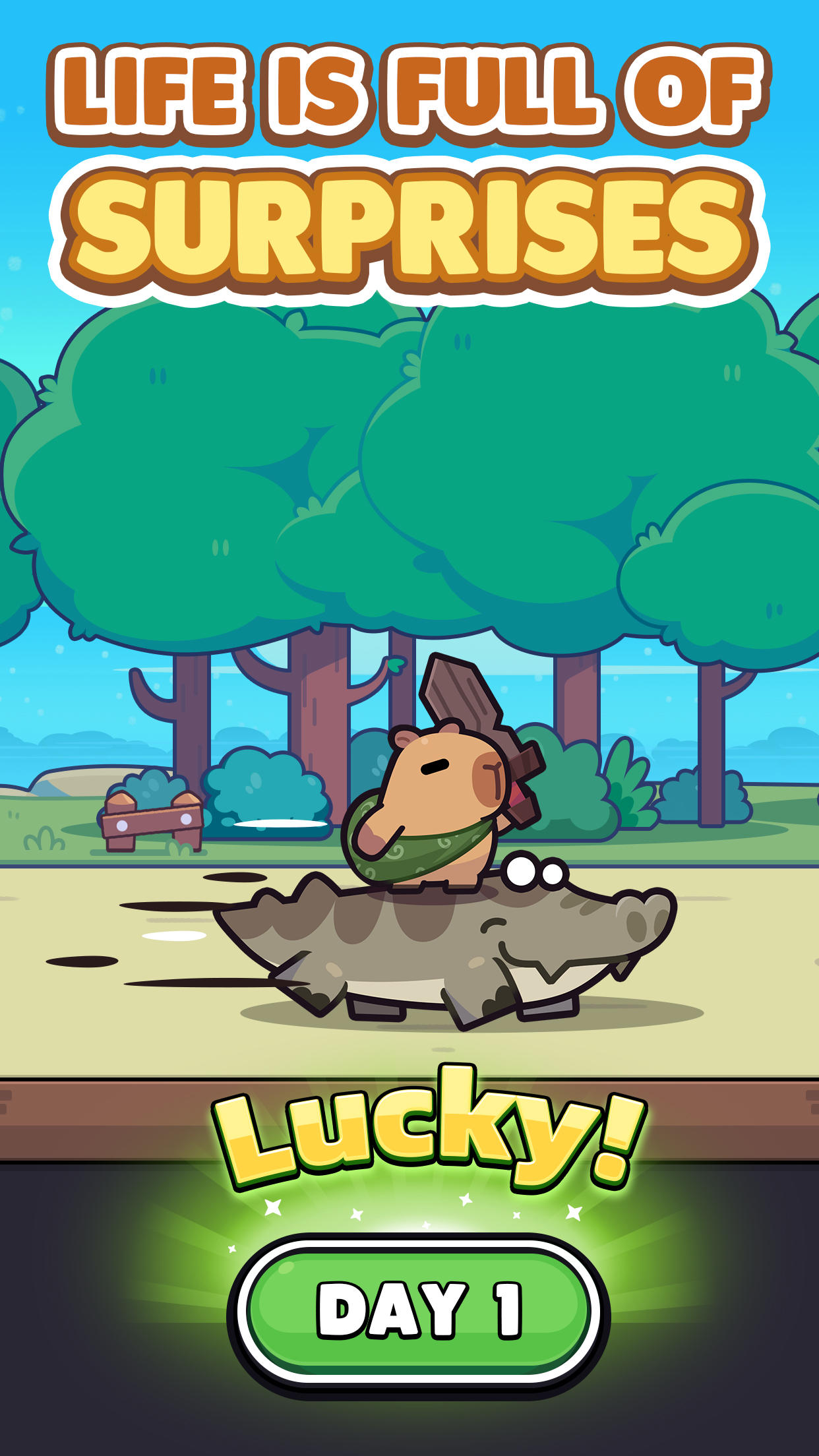 Capybara Go! Game Screenshot