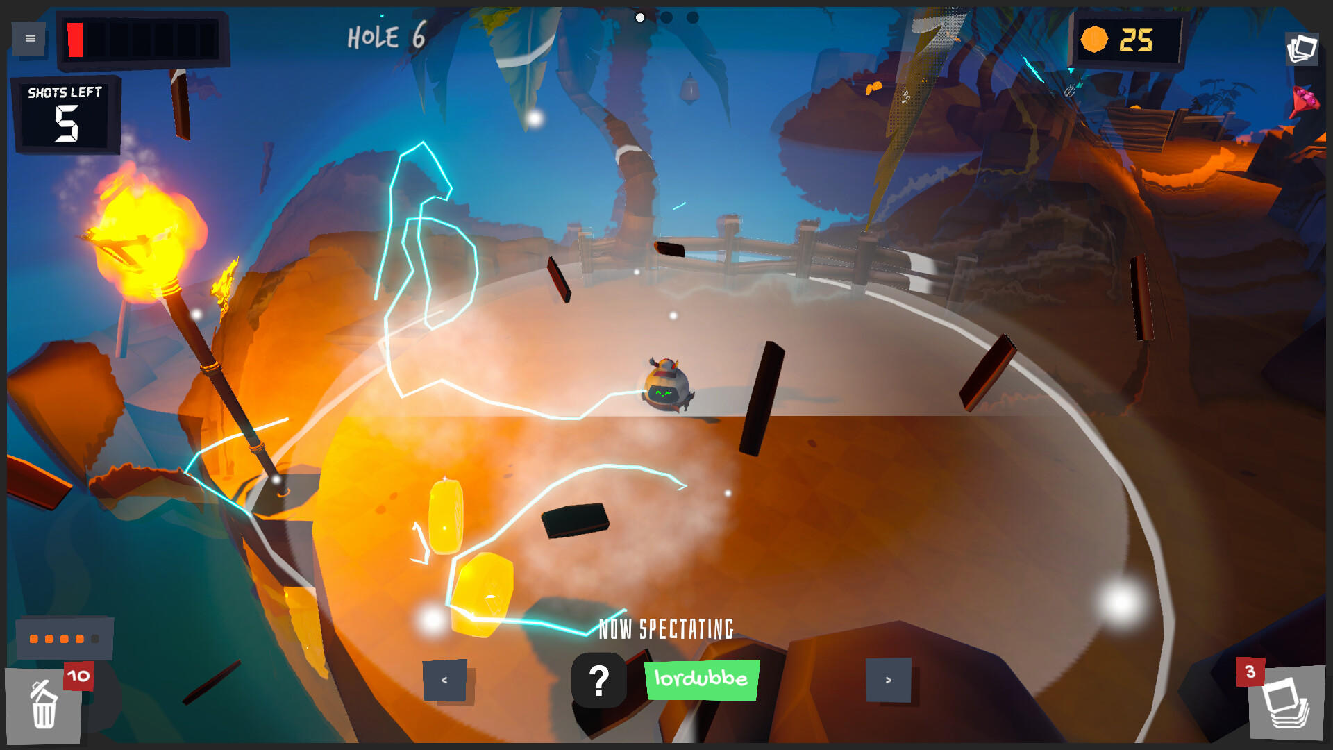 Screenshot of Golfie