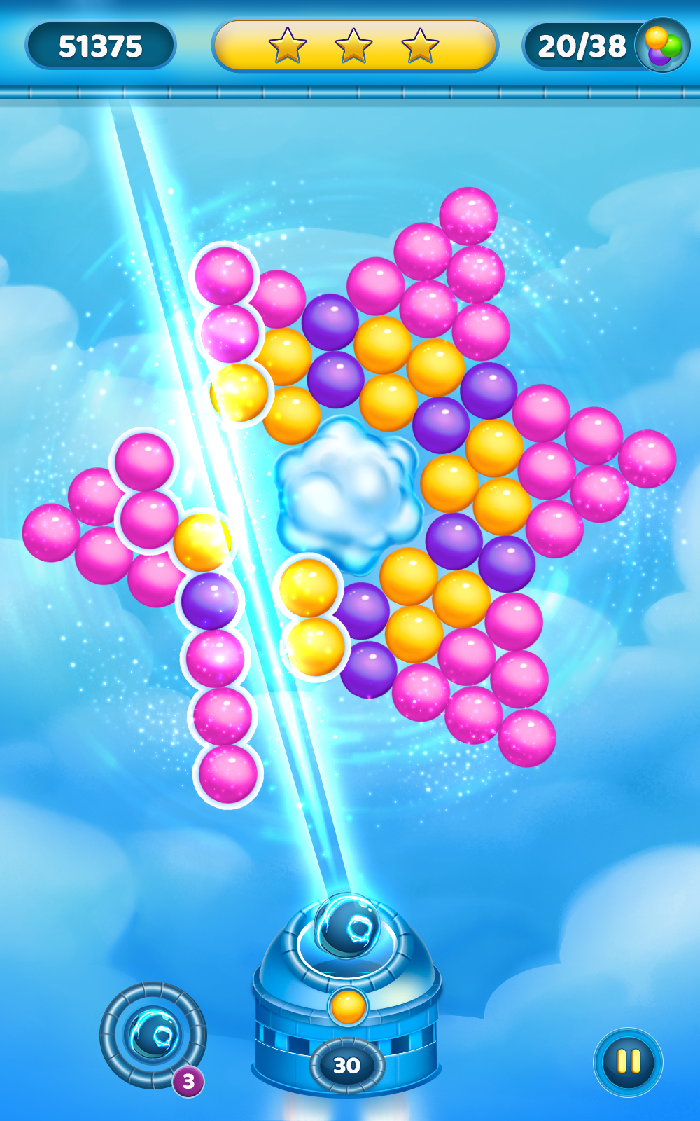 Cloud Spin 遊戲截圖