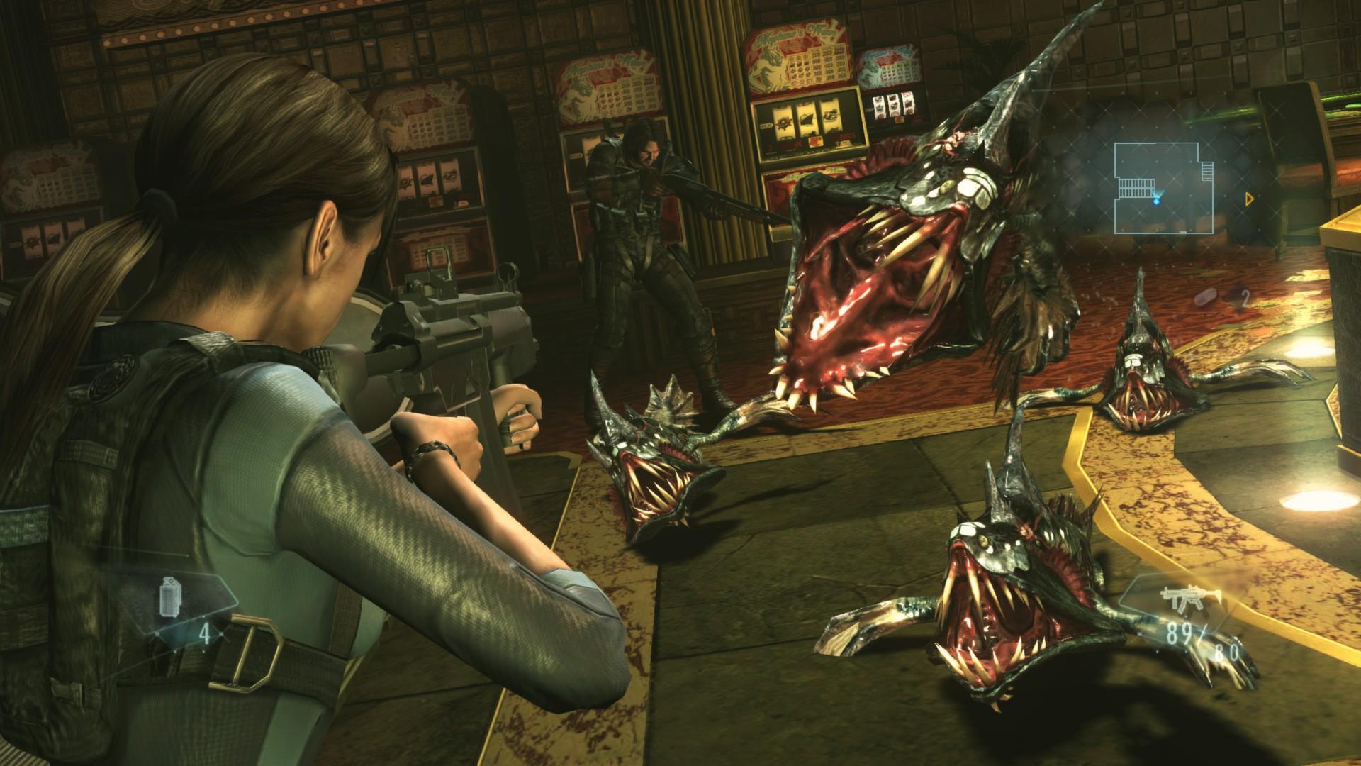 Resident Evil Revelations ภาพหน้าจอเกม