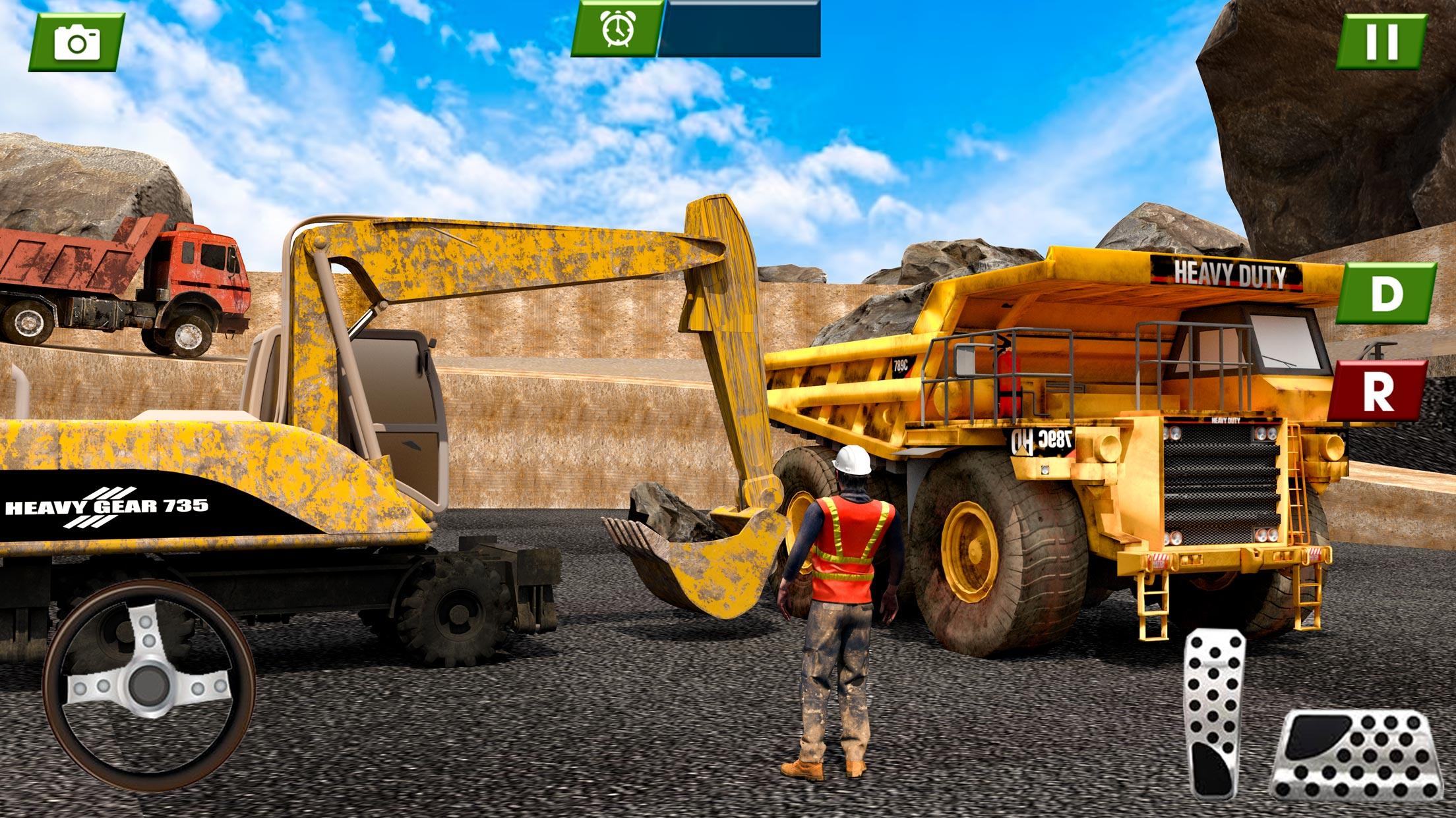 Screenshot of Heavy Coal Truck Cargo Sim