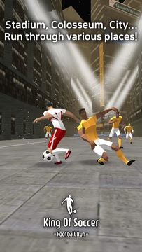 Captura de Tela do Jogo King Of Soccer : Football run
