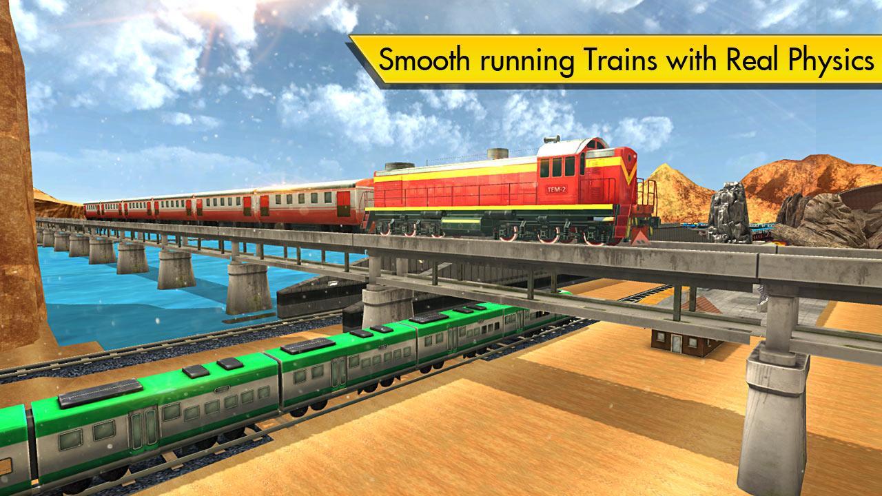 Train Racing 3D 2019 Game Screenshot