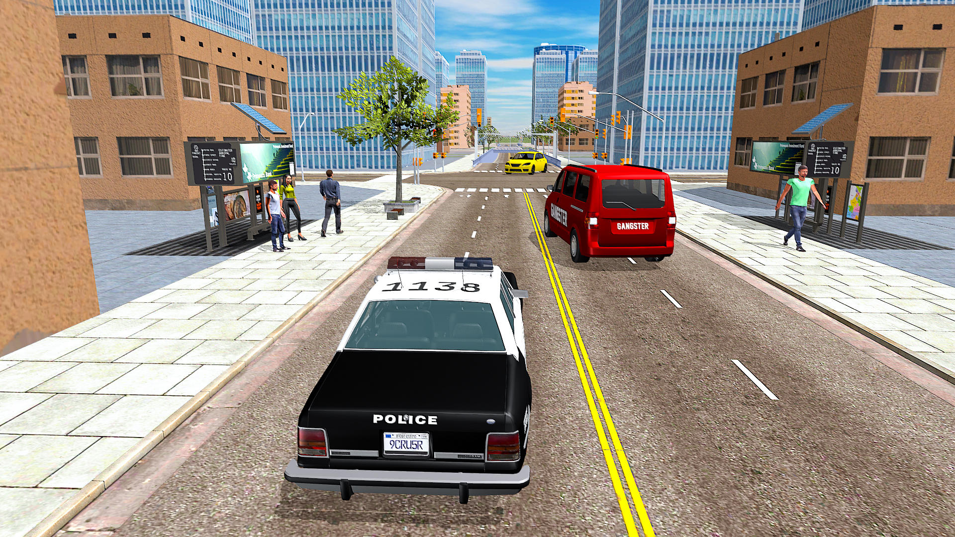 Captura de Tela do Jogo Police Chase Car Driving Game