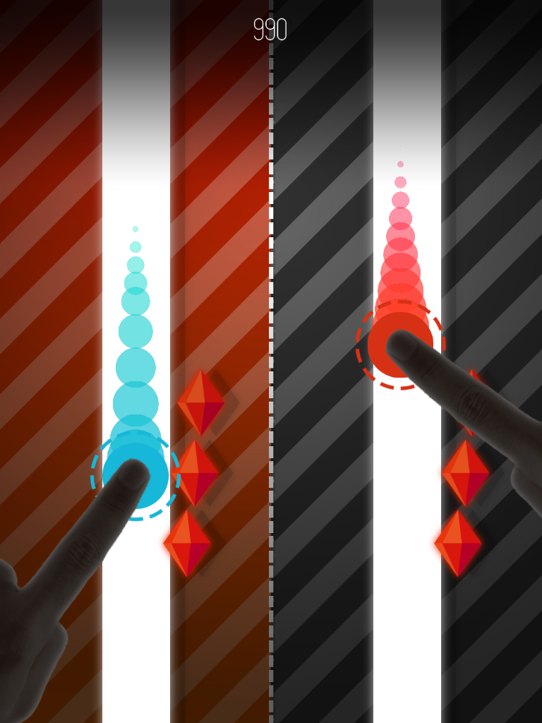 Captura de Tela do Jogo Follow the Lines: Asynchronous