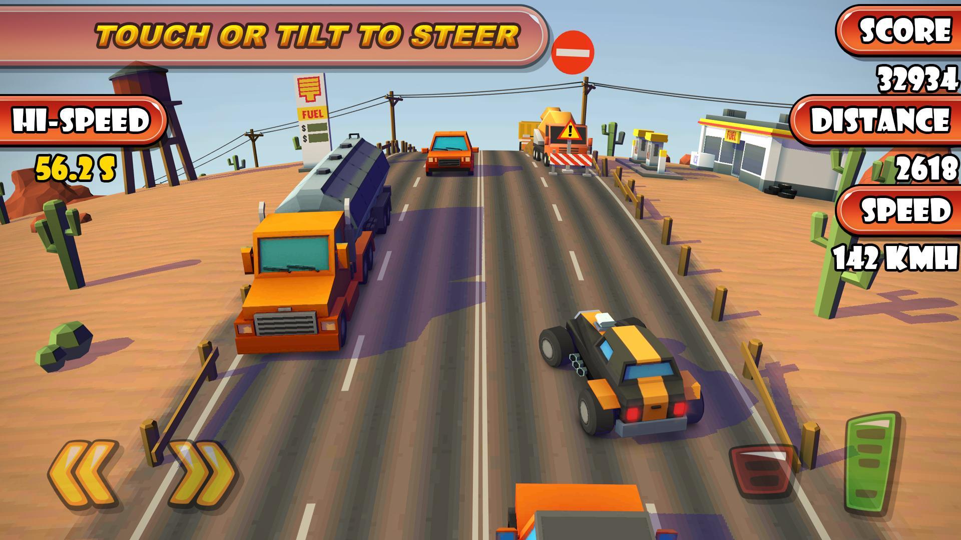 Highway Traffic Racer Planet 게임 스크린샷