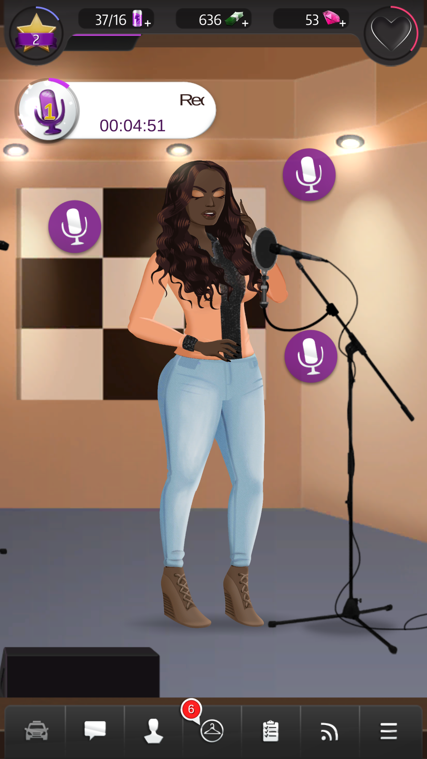 Love & Hip Hop The Game Game Screenshot