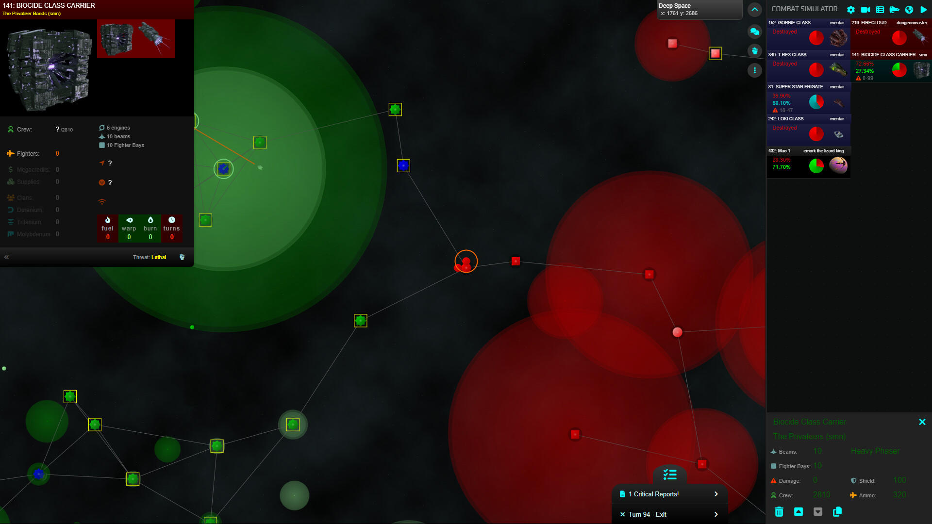 VGA Planets Nu ภาพหน้าจอเกม