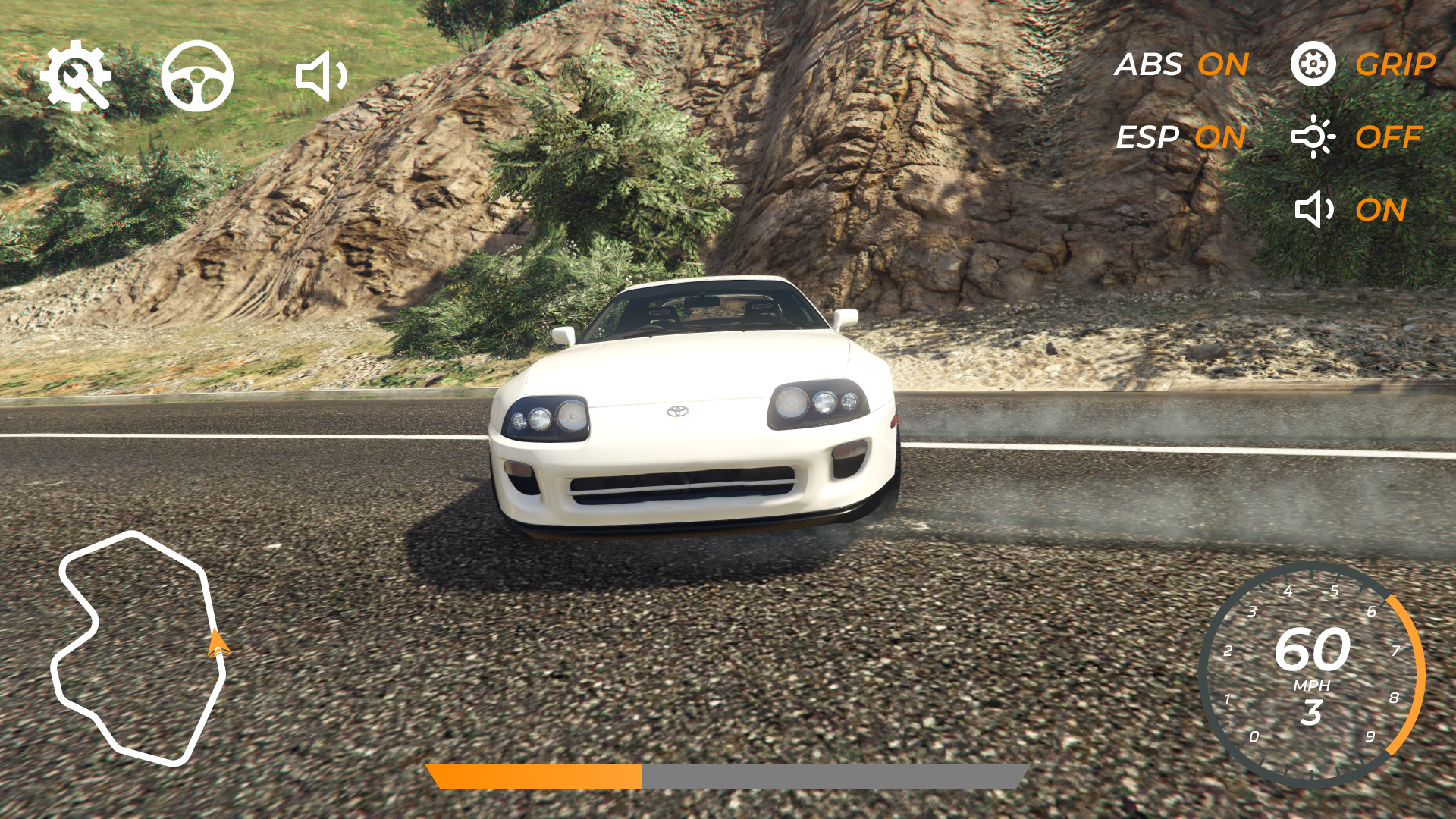 Screenshot of Supra Drift Simulator: GT Race