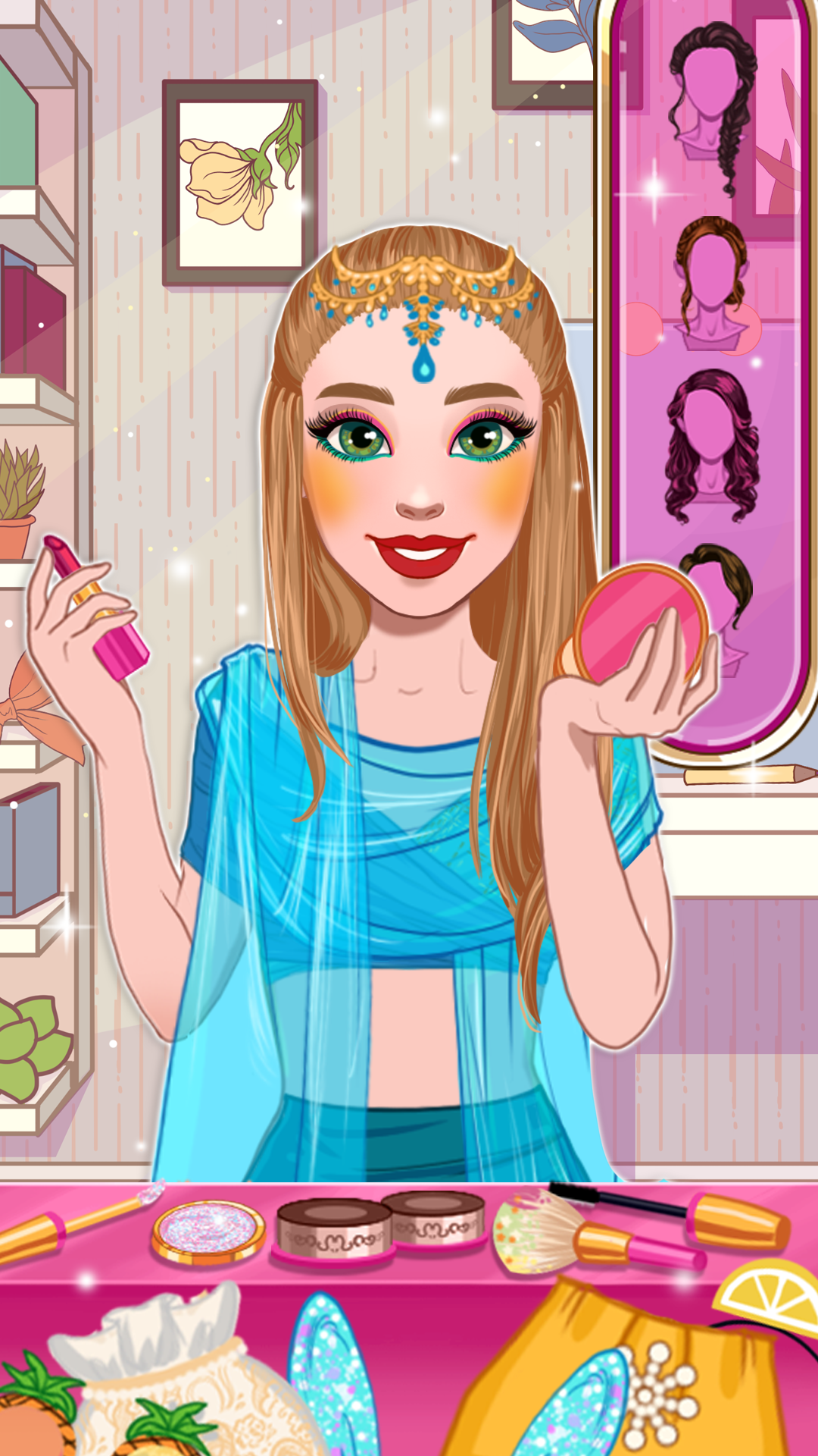 Sophie Fashionista Dress Up Game Screenshot