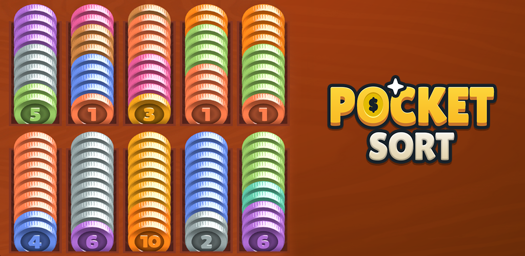 Pocket Sort: Coin Merge Puzzle screenshot